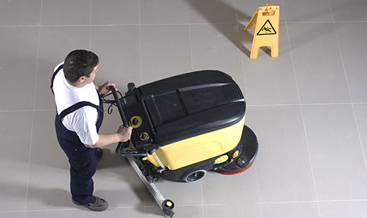 Commercial floor cleaning machine in Ballwin, MO