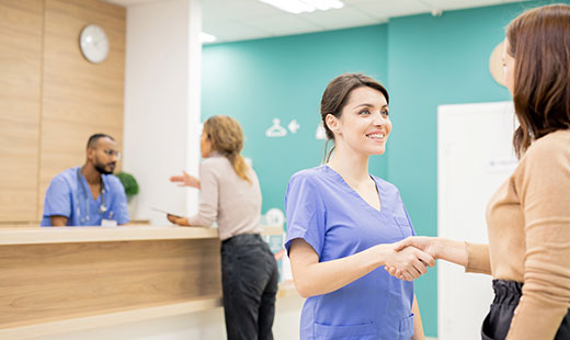Nurse in clinic for clinic cleaning in Ballwin, CO